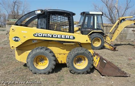 john deere 270 skid steer loader|jd 270 skid steer specs.